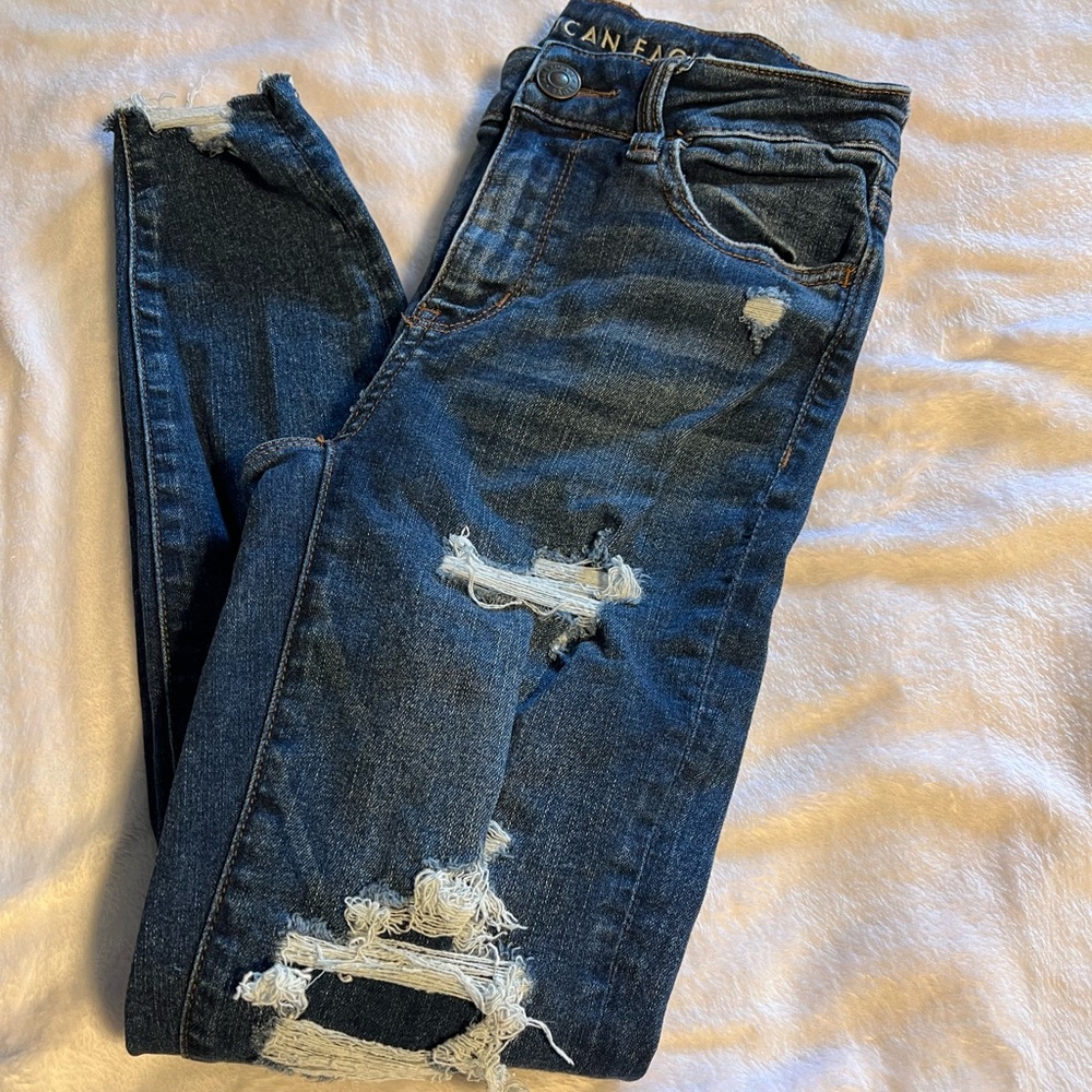 American Eagle high waisted jeans size 2 short